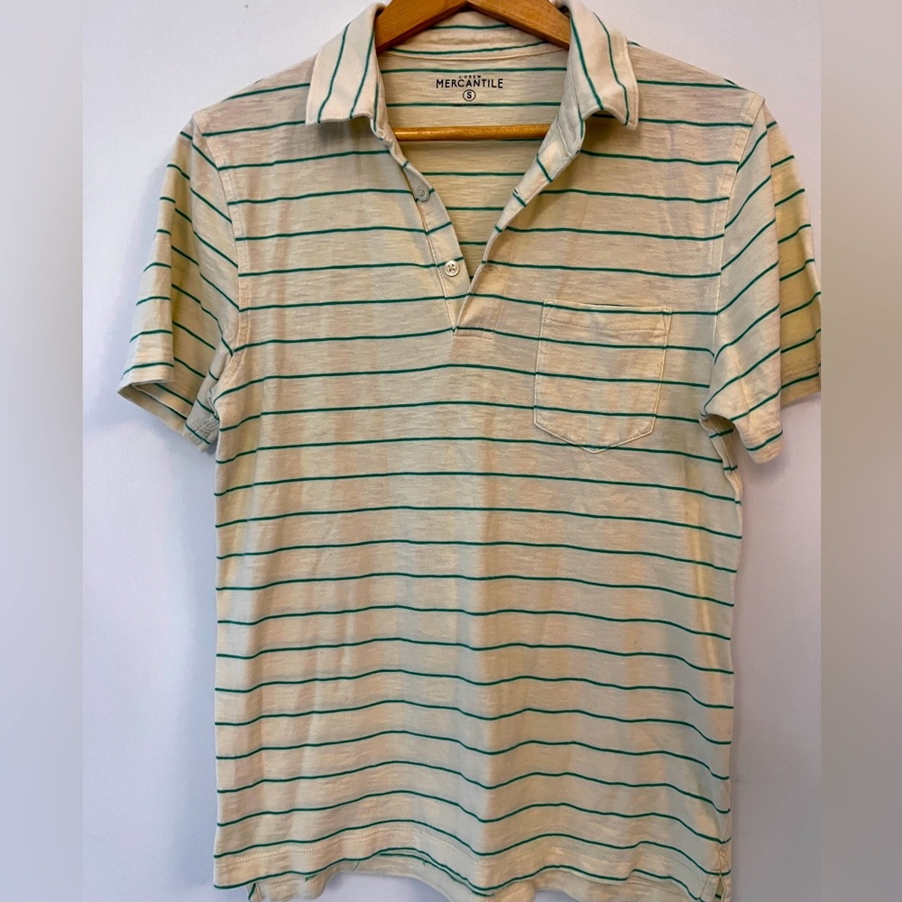 JCREW mercantile pocket polo